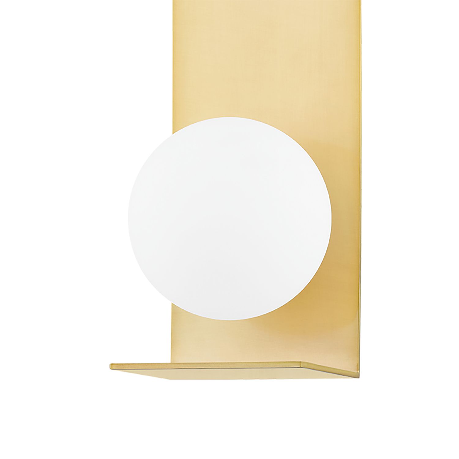 Image 2 Mitzi Lani 14" High Aged Brass Wall Sconce more views