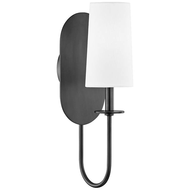 Image 1 Mitzi Lara 16 1/2" High Old Bronze Wall Sconce
