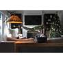 5_Mitzi Lauren 60" Aged Brass Metal Bent Arm Floor Lamp more views
