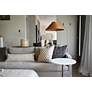 7_Mitzi Lauren 60" Aged Brass Metal Bent Arm Floor Lamp more views