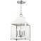 Mitzi Leigh 11 1/2" Wide Nickel and White 4-Light Mini Pendant