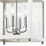 2_Mitzi Leigh 11 1/2" Wide Nickel and White 4-Light Mini Pendant more views