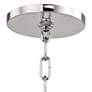3_Mitzi Leigh 11 1/2" Wide Nickel and White 4-Light Mini Pendant more views