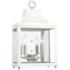 Mitzi Leigh 18 1/2"H Nickel and White 2-Light Wall Sconce
