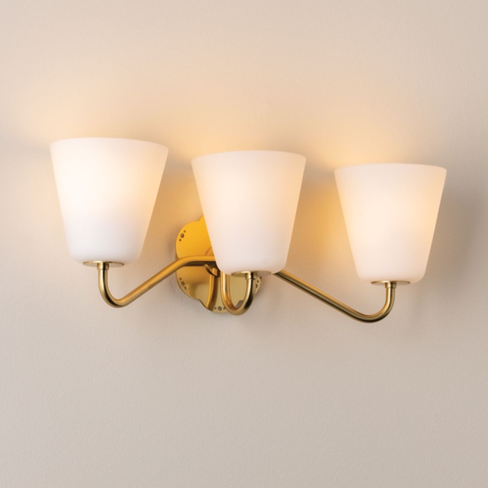 Image 5 Mitzi Leonella Bath and Vanity 24" in Aged Brass more views