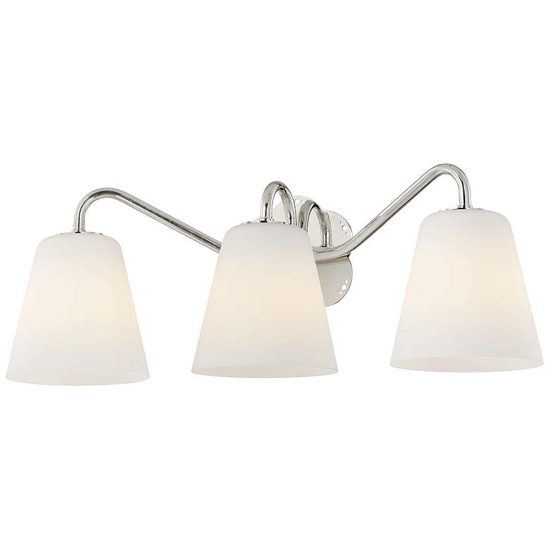 Image 7 Mitzi Leonella Bath and Vanity 24" in Polished Nickel more views