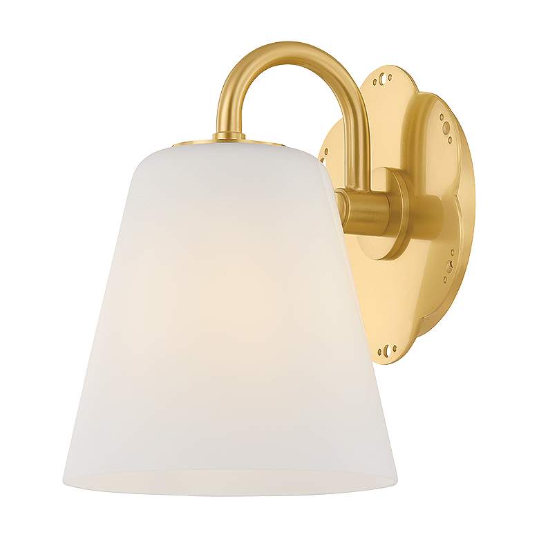 Image 1 Mitzi Leonella Bath and Vanity 6.25" in Aged Brass