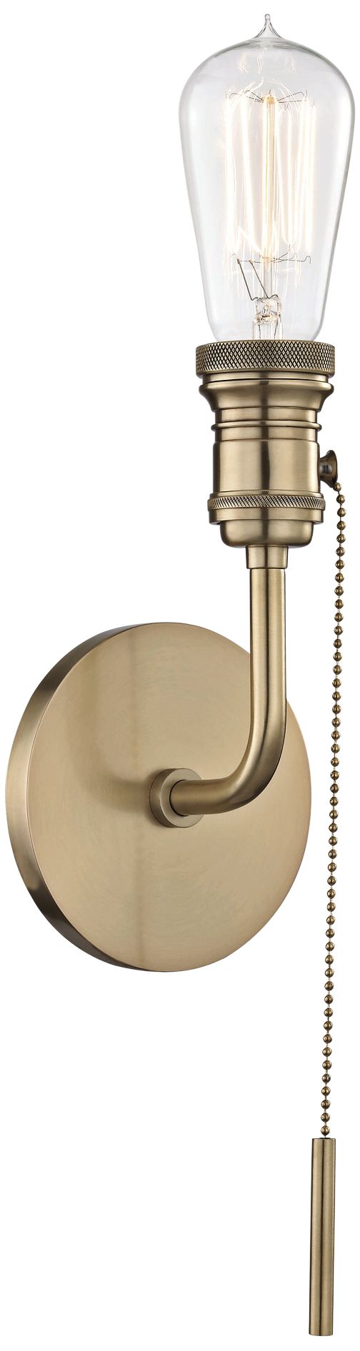 pull chain wall light fixture