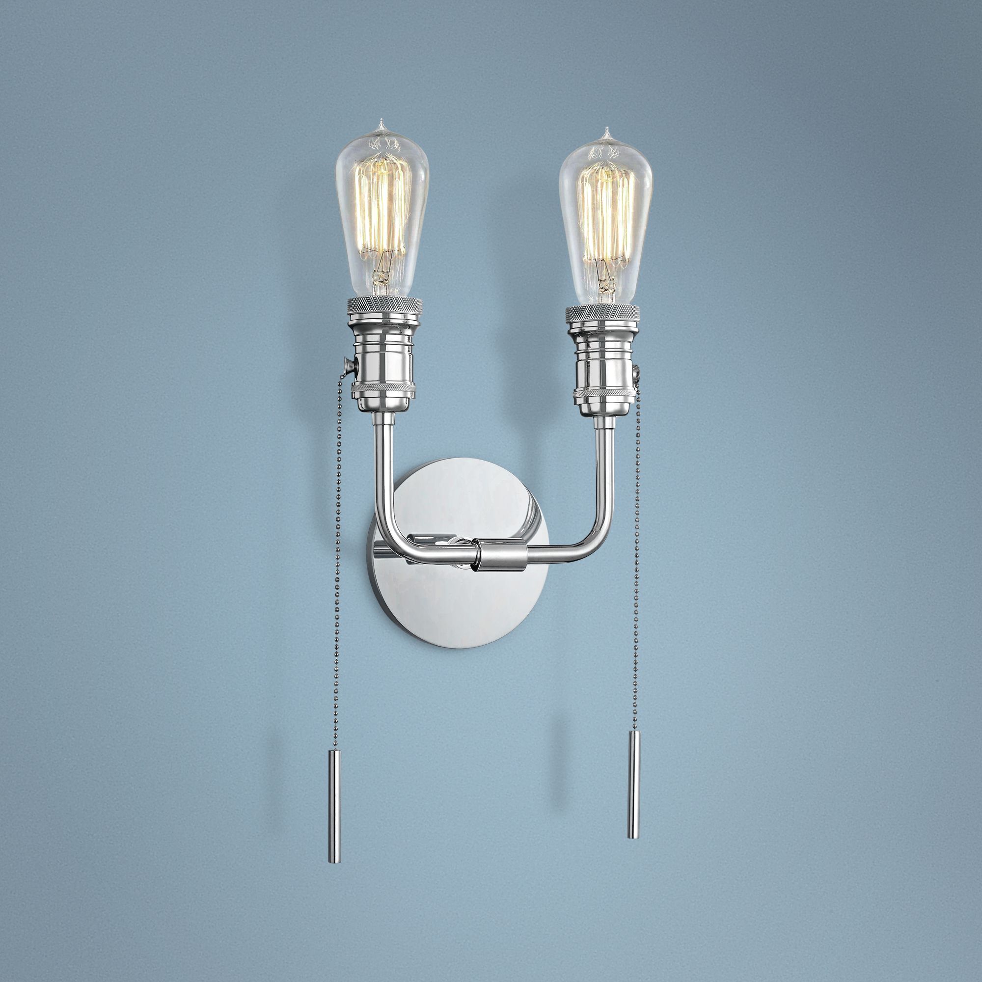 bathroom light fixture with pull chain