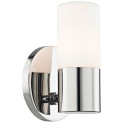 Mitzi Lola 6 3/4" High Polished Nickel LED Wall Sconce