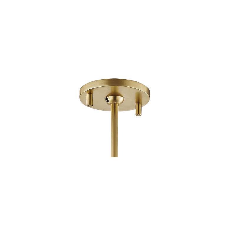 Image 4 Mitzi Lola 7 1/2" Wide Aged Brass 6-Light LED Mini Pendant more views