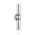 Mitzi Lolly 9.5" Polished Nickel 2 Light Wall Sconce