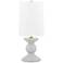 Mitzi Lonnie 18 3/4" High Gray Accent Table Lamp