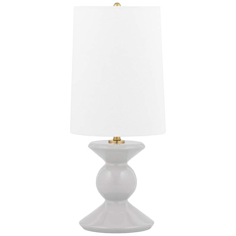 Image 1 Mitzi Lonnie 18 3/4 inch High Gray Accent Table Lamp