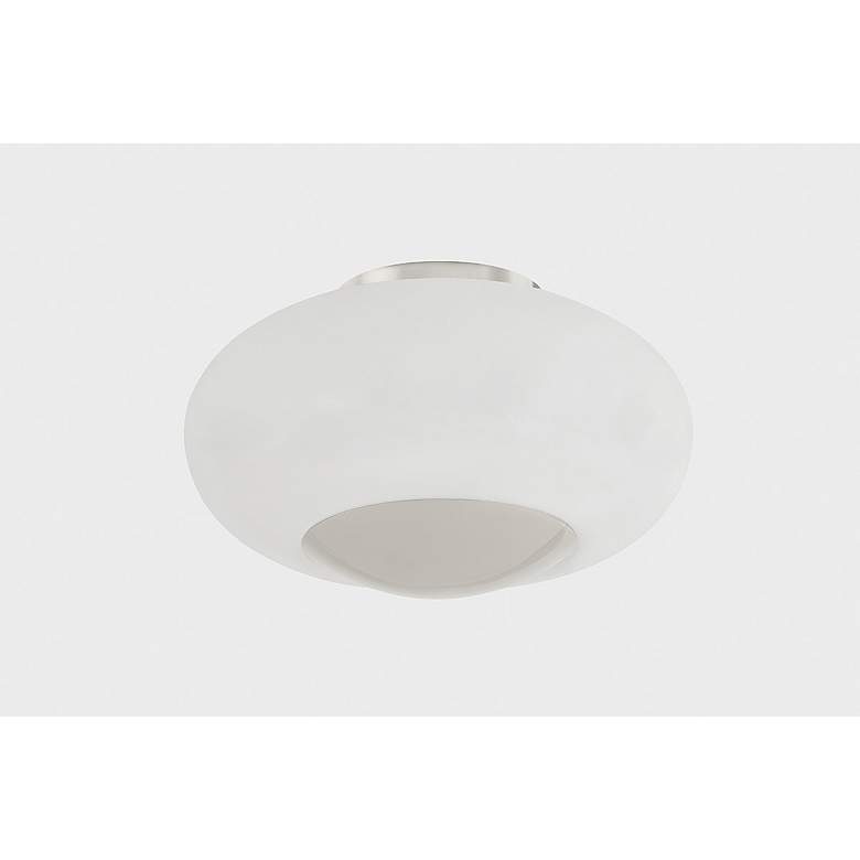 Image 3 Mitzi Lottie Flush Mount 14" in Polished Nickel more views