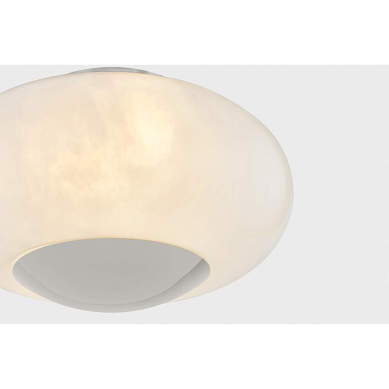Image 5 Mitzi Lottie Flush Mount 14" in Polished Nickel more views