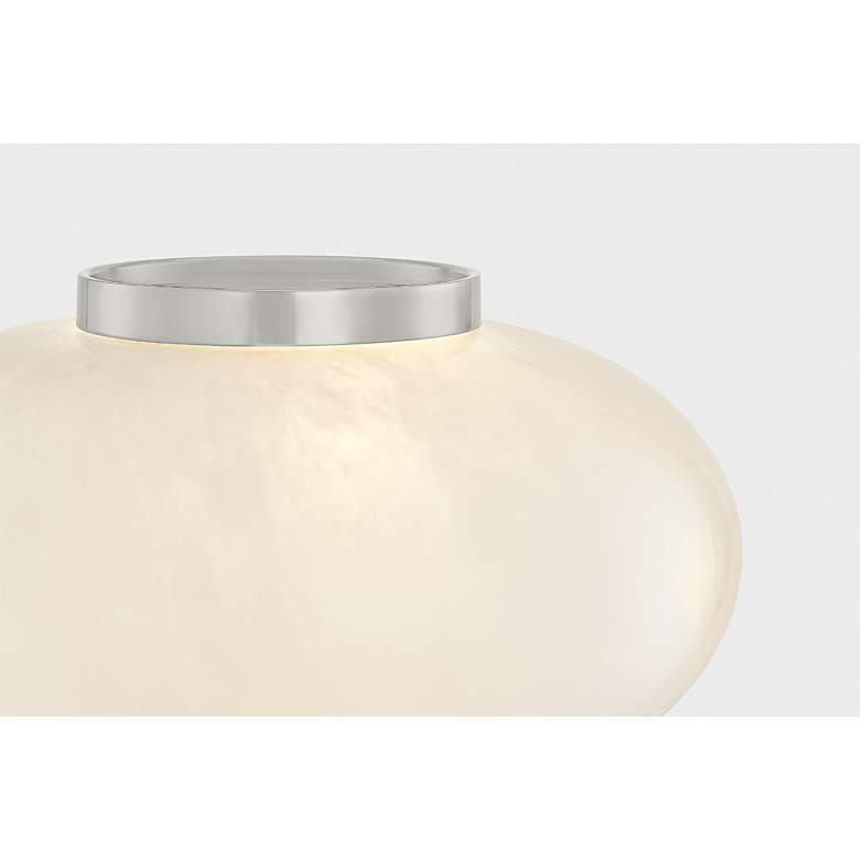 Image 6 Mitzi Lottie Flush Mount 14" in Polished Nickel more views