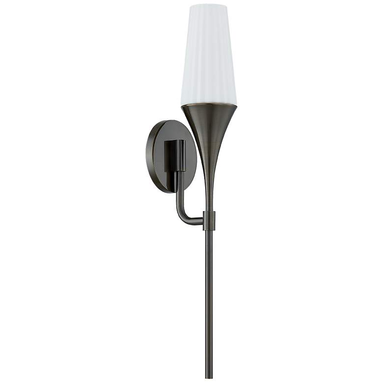 Image 1 Mitzi Luisa 4.75 In 1 Lt Wall Sconce True Bronze