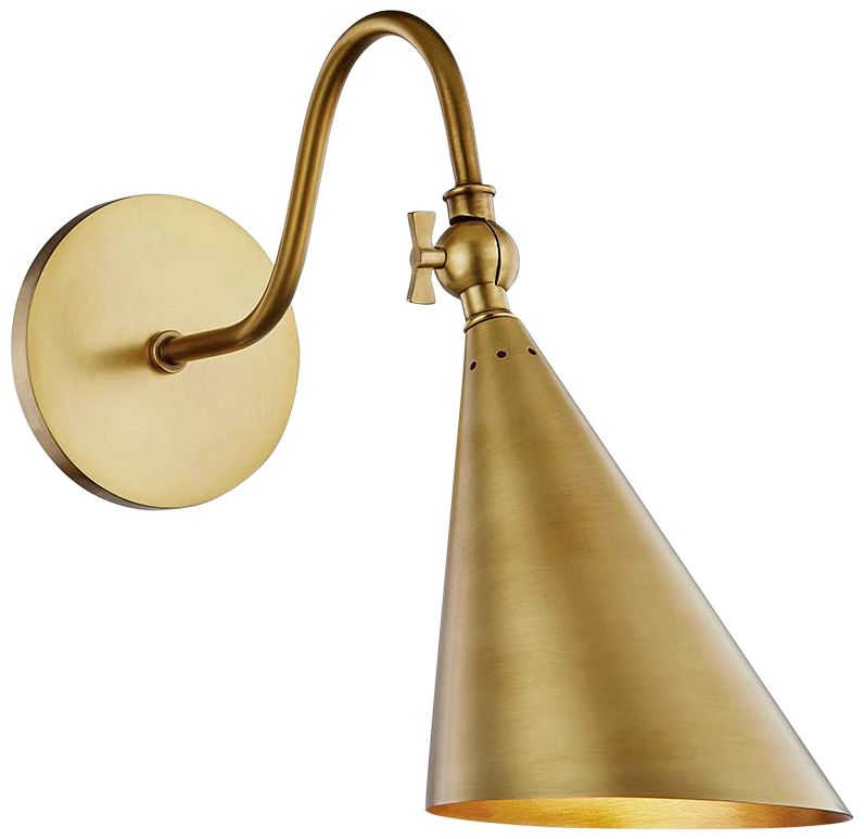 mitzi lupe sconce brass