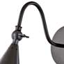 Thumbnail2 of Mitzi Lupe 12" Old Bronze Modern Industrial Barn Light Wall Sconce more views