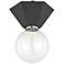Mitzi Lynn 6 3/4" Wide Graphite Ceiling Light