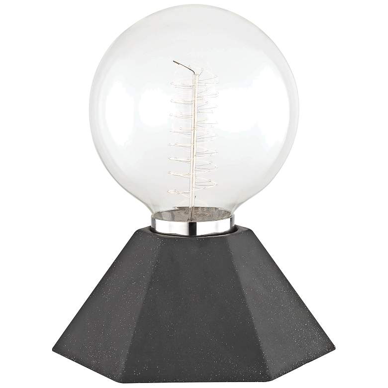 Image 1 Mitzi Lynn 8 3/4 inch High Graphite Accent Table Lamp