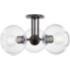 Mitzi Margot 20" Wide 3-Light Old Bronze Ceiling Light