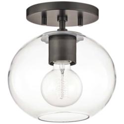 Mitzi Margot 8 1/4" Wide Old Bronze Ceiling Light