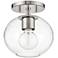 Mitzi Margot 8 1/4" Wide Polished Nickel Ceiling Light