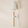 1_Mitzi Mariana 22 1/4" High Texture White Wall Sconce