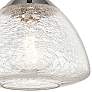 Thumbnail3 of Mitzi Maya 12" Wide Modern Polished Nickel Crackle Glass Mini Pendant more views