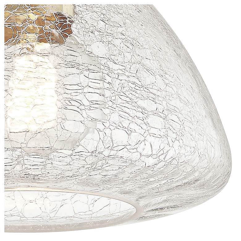 Image 3 Mitzi Maya 9" Wide Aged Brass Ceiling Light more views