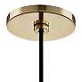 4_Mitzi Maya 9" Wide Modern Aged Brass Crackle Glass Mini Pendant more views
