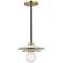 Mitzi Milla 8" Wide Aged Brass Mini Pendant