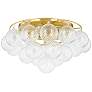 Mitzi Mimi 22 1/2" Wide Aged Brass 6-Light Ceiling Light
