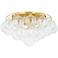 Mitzi Mimi 22 1/2" Wide Aged Brass 6-Light Ceiling Light