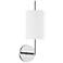 Mitzi Molly 16 3/4" High Polished Nickel Wall Sconce