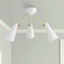 Mitzi Moxie 18" Wide 3-Light Soft White LED Ceiling Light
