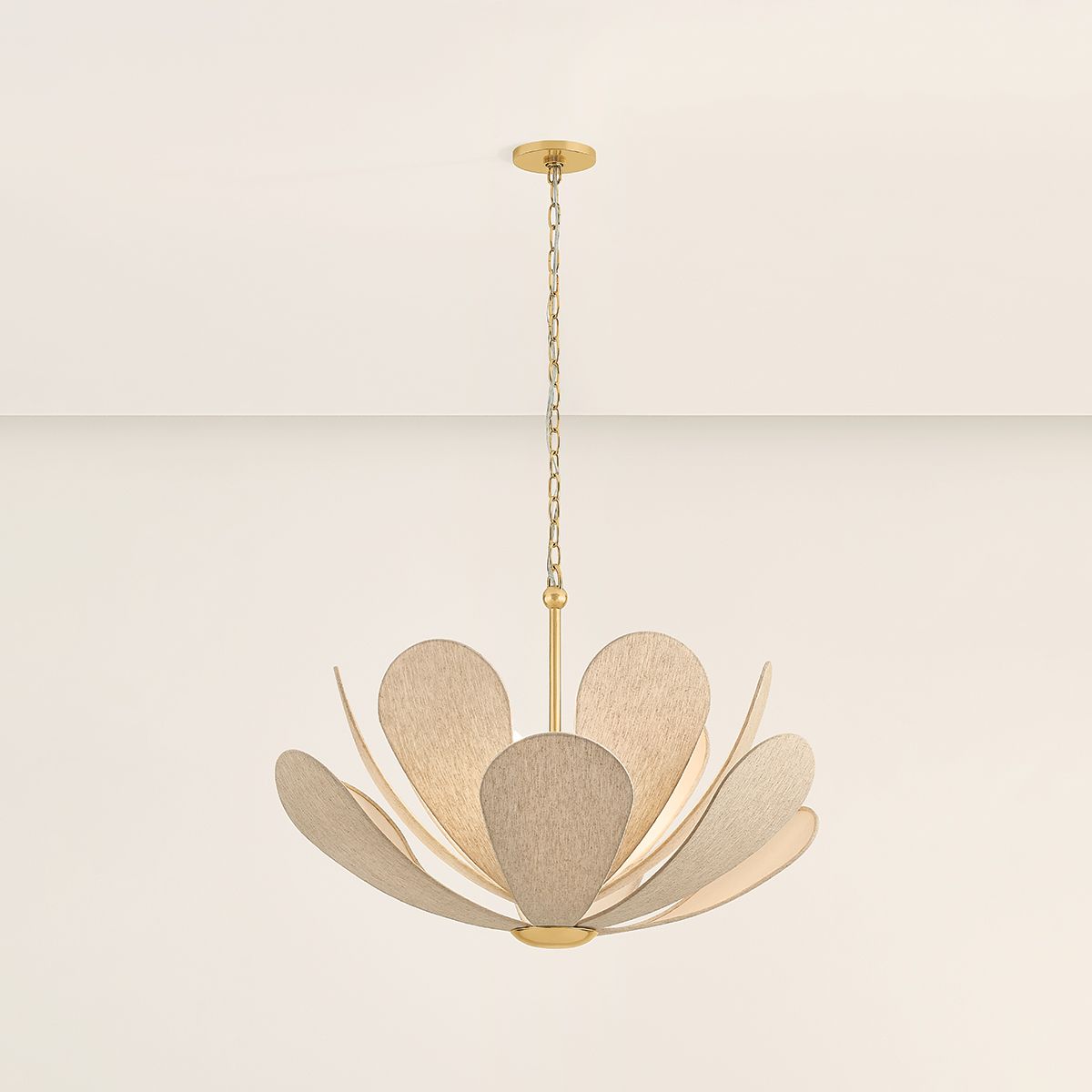 Image 4 Mitzi Nadine Chandelier 29.25" in Aged Brass more views