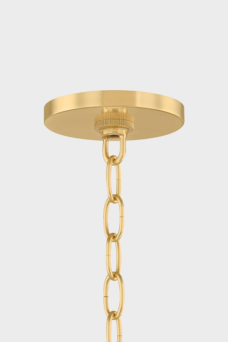 Image 7 Mitzi Nadine Chandelier 29.25" in Aged Brass more views