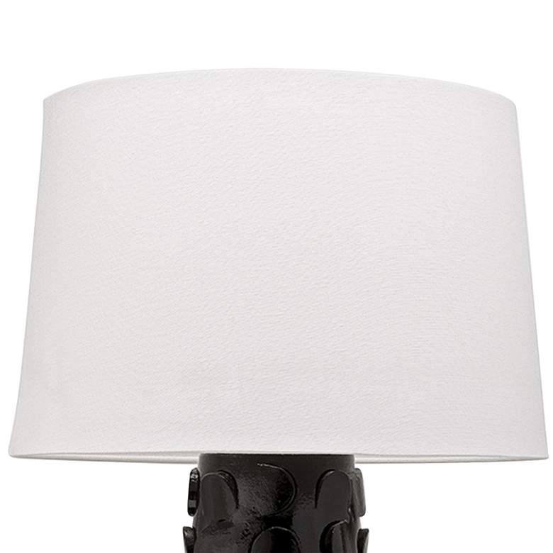 Image 3 Mitzi Naomi Black Lustro Ceramic Table Lamp more views