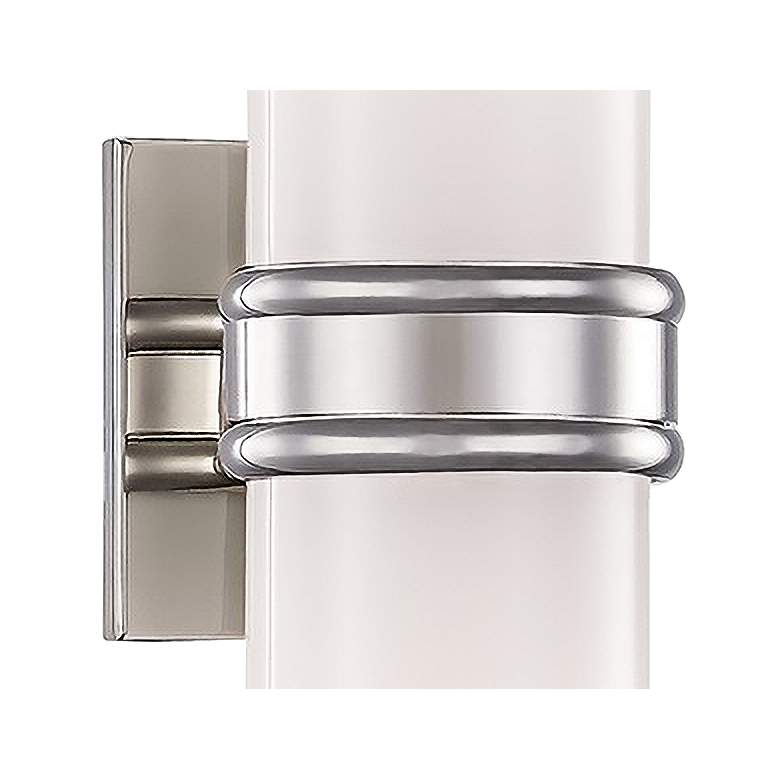 Image 2 Mitzi Natalie 4.25" Wide Polished Nickel 2 Light Wall Sconce more views