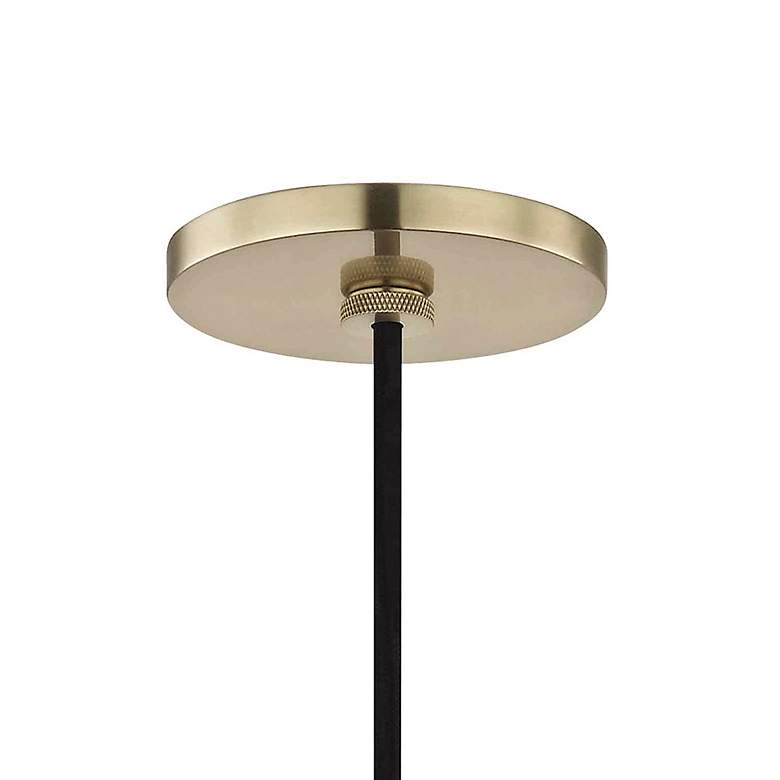 Image 5 Mitzi Neko 5.5" Wide Aged Brass 1 Light Pendant more views