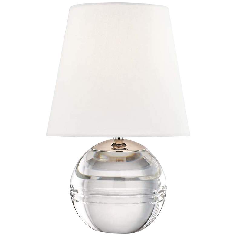 Image 1 Mitzi Nicole 12 3/4"H Clear Glass Sphere Accent Table Lamp