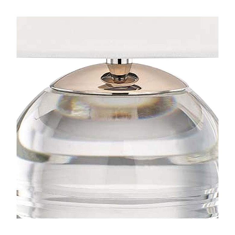 Image 2 Mitzi Nicole 12 3/4"H Clear Glass Sphere Accent Table Lamp more views