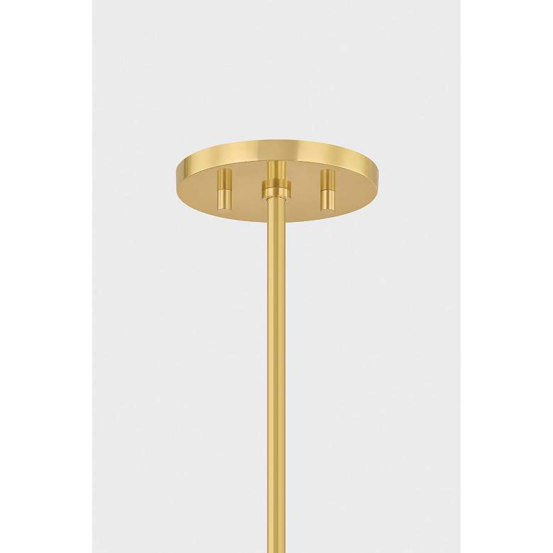 Image 3 Mitzi Niya Chandelier 35.5" in Aged Brass more views