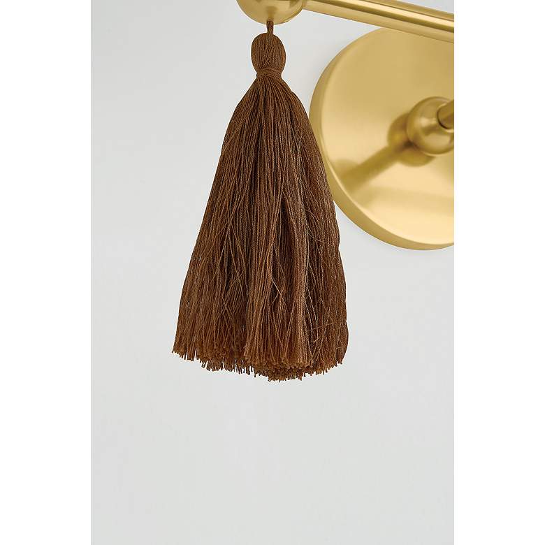 Image 3 Mitzi Niya Wall Sconce 18" in Aged Brass more views