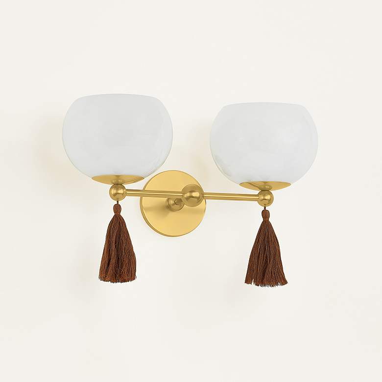Image 7 Mitzi Niya Wall Sconce 18" in Aged Brass more views