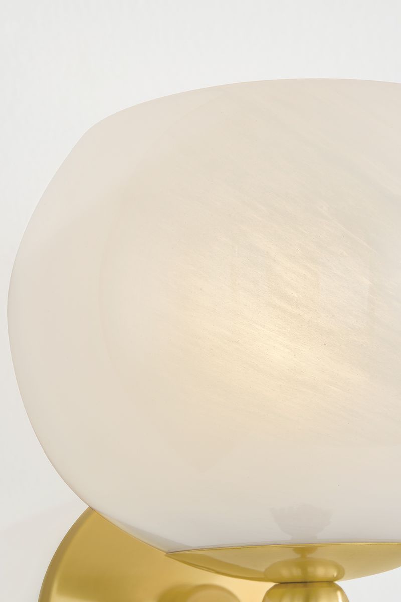 Mitzi Niya Wall Sconce 7.5" in Aged Brass