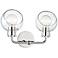 Mitzi Noelle 10 1/4"H 2-Light Polished Nickel Wall Sconce